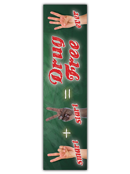 2 Smart 2 Start: Drug Free 4 Ever Bookmark