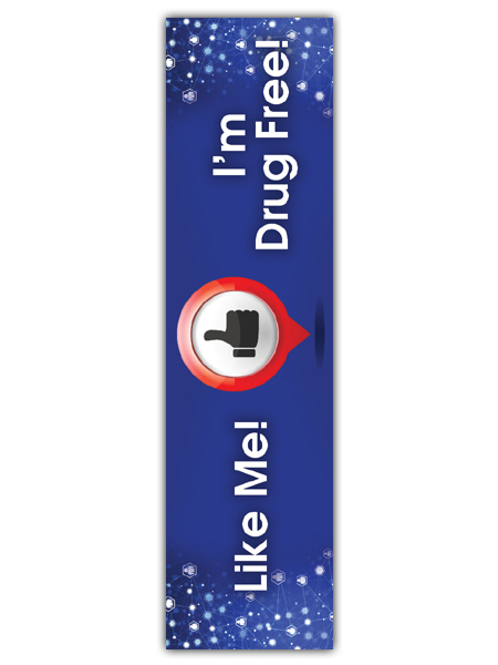 Like Me: I'm Drug Free Bookmark