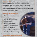 Powdered Alcohol Rack Card