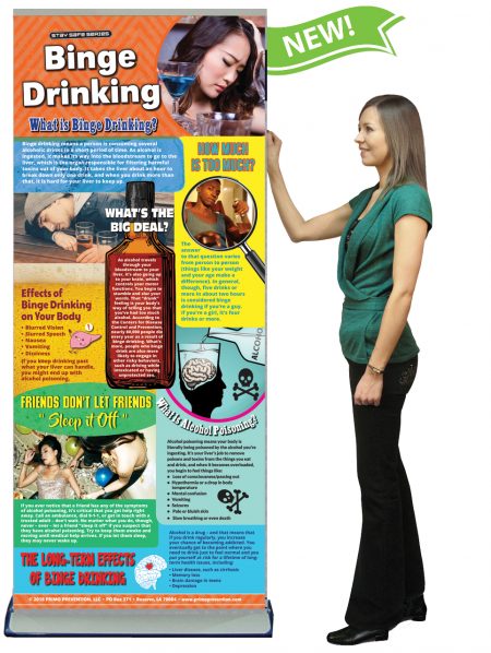 Binge Drinking Retractable Banner
