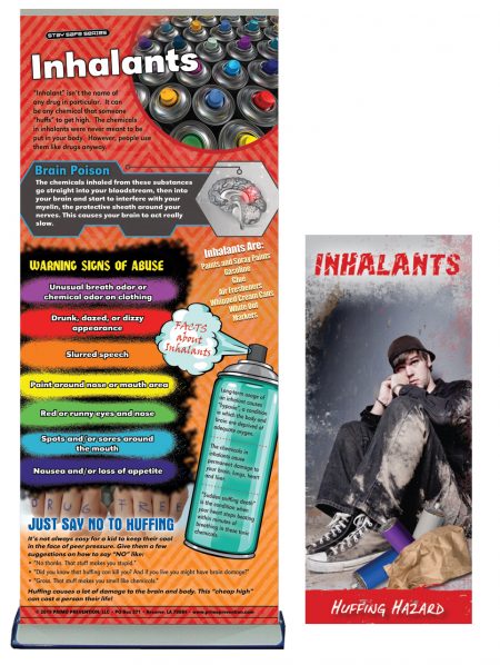 Inhalants Prevention Retractable Banner Package